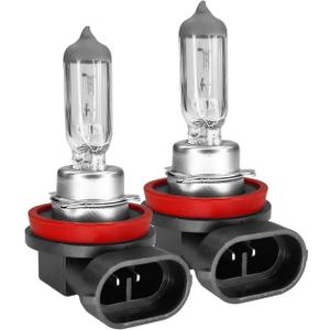 2PCS Halogen Headlight Bulbs H11 Fog Light Bulbs, 12V 55W Automotive High and Low Beam Headlight Bulbs Replacement, Universal Lighting Accessorie for Cars, SUVs, Truck