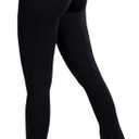 Sunzel High Waist Mini Flared Leggings for Women, Tummy Control Casual Flare Yoga Pants for Yoga Workout Gym M