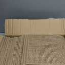 WICHEMI Stair Treads for Wooden Steps Indoor, 9"x30" Peel and Stick Stair Treads Non Slip 15 Pack Carpet Stair Treads with Reusable Adhesive for Dogs Kids Elder, Beige