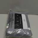 Extra Deep King Fitted Sheet - Hotel Luxury Single Fitted Sheet Only - Easily Fits 18 inch to 24 inch Mattress - Ultra Soft, Wrinkle & Fade Free w/Extra Deep Pockets - Breathable & Comfy - Dark Grey