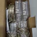 4 Pack 100 LED Fairy Lights Battery Operated with Remote, 33FT Waterproof Twinkle Lights with Timer & 8 Modes, Fairy String Light Outdoor Indoor for Bedroom Classroom DIY Christmas Decor (Cool White)