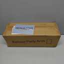 Wedding Arch Backdrop Stand with Cover 5ft, Metal Arch Stand and Cover Set with 100 Party Multi-Colored Balloons for Birthday Party Baby Shower Graduation Ceremony Decoration, White