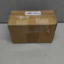 Garage Door Motor 30 Watts 24V DC Right Angle Reversible Electric Gear Motor with Double Flat Shaft 50 RPM High Torque for DIY Engine