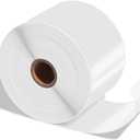 Aegis Adhesives - 3" X 5" Large Clear Labels - Protective Sticker Covers for Packages, Mailers, and More (1 Roll, 500 Labels/Roll)