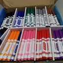 KMUYSL 200 Count Washable Markers Bulk, 10 Assorted Colors - Broad Line Conical Tip Coloring Markers for Kids, School Art Supplies & Back to School Supplies, Teacher Classroom Must Haves