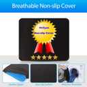 Hvllyan Gel Seat Cushion for Long Sitting (Thick & Extra Large), Gel Cushion for Wheelchair Soft, Chair Cushion, Car Seat Cushion Breathable, for Office Chair for Hip Pain