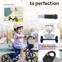 KRIDDO Kids Tricycles Age 24 Month to 4 Years, Toddler Kids Trike for 2.5 to 5 Year Old, Gift Toddler Tricycles for 2-4 Year Olds, Trikes for Toddlers, Blue