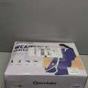 Wearable Heated Blanket with Foot Pocket, Electric Wearable Throw Blanket with Sleeves, Hood, Portable Heated Blanket with 8 Heat Settings, 1-10 Hours Auto Shut-off, Gift for Family, Friends, 50*70" (Beige)