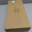 Wooden Bathroom Farmhouse Step Stool, Wood Foot Stool for Adults Kids, Bedside Step Plant Stand for Kitchen (White Wash)