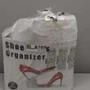 Neprock Shoes Slots Organizer for Closet, Shoe Rack Organizador De Zapatos for Closet Organization, Shoe Slots Organizer Shoe Storage Shoe Holder Space Saver for Entryway(12 Pack)(White)