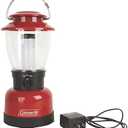 Coleman Classic Rechargeable 400 Lumens LED Lantern Water-Resistant Lantern with USB Charging Port and Carry Handle Great for Camping Power Outage Emergencies & Home Use