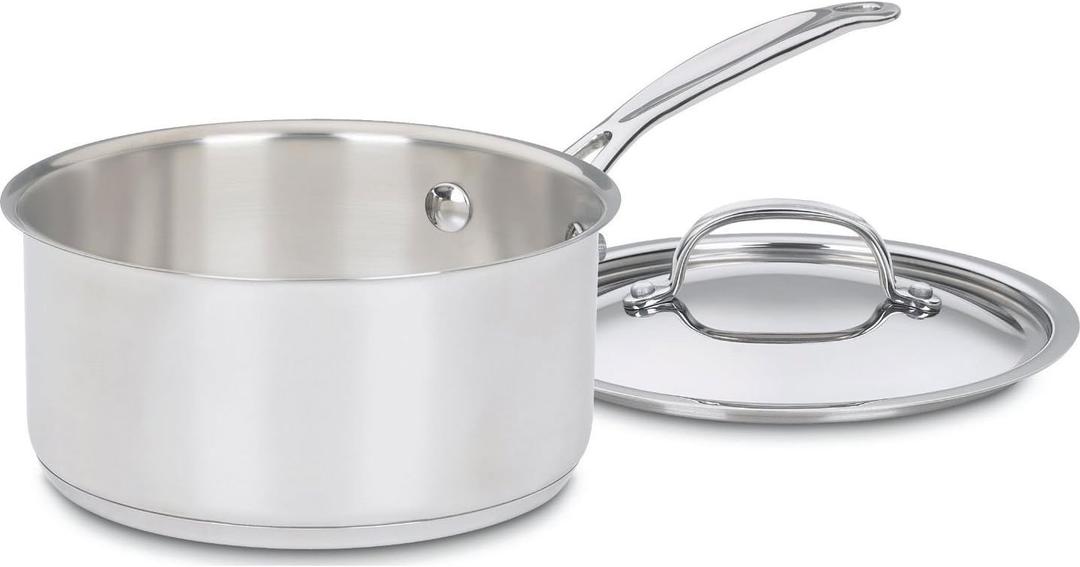 Cuisinart 71918 Chef's Classic Stainless 2Quart Saucepan with Cover