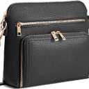 Crossbody Purses for Women Purse with Built in Wallet Rfid Crossbody Bag