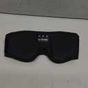 LC-dolida Sleep Mask with Bluetooth Headphones,Sleep Headphones Bluetooth Sleep Mask 3D Sleeping Headphones for Side Sleepers Best Gift and Travel Essential (Elegant Black)