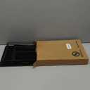 OPNICE Computer Monitor Stand Riser, Desk Organizer with Drawer, Laptop Stand, Office Desk Accessories & Workspace Desktop Organizers Storage for Office Supplies(Black)