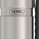 THERMOS Stainless King Vacuum-Insulated Beverage Bottle, 68 Ounce, Matte Steel