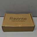 Ravinte 20 Pack Finger Pulls for Cabinets - 128mm/5in Hole Center Tab Handle, Silver Edge Pulls, Concealed Handles for Kitchen Drawer - 150mm/5.91in Length