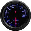 ESUPPORT Universal Car 2 inch 52mm Pointer Tacho Tachometer Gauge Meter Kit RPM 7 Color LED Light Indicator Dail Display Electrical