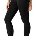 Colorfulkoala Dreamlux No Front Seam Leggings for Women 25"/28" Inseam, Seamless High Waisted Buttery Soft Yoga Pants, L