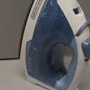 BLACK+DECKER Easy Steam Compact Iron for Clothes, Automatic Shutoff, Nonstick Plate, Light Weight, 1200 Watts (Standard)