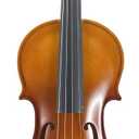 Vetimobato Handmade 4/4 Full Size Violin Set - Matte Finish Body Maple Neck Solid Wood Fittings Complete Kit with Case Bow Shoulder Rest, Strings for Beginners to Intermediate Players (4/4)