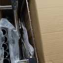 Clothes Rack - 33.0" x 12.2" x 79.5" Clothing Rack with Shelves & Wheels, Multi-Functional Wardrobe Closet with Hooks, Sturdy Metal Garment Rack for Bedroom, Laundry, Balcony (Black) (Large)