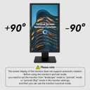 24 Inch Touchscreen Monitor VA 3000:1 Contrast PC Touch Screen 99% sRGB