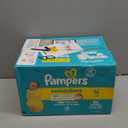 Pampers Swaddlers Diapers, Size 0 (up to 10 lbs), 84 Count, Absorbent, Keeps Baby Dry and Comfortable, Skin Safe Disposable Baby Diaper (Packaging May Vary) (Newborn)