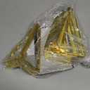 6 Inch Gold Furniture Legs Heavy Duty Metal Furniture Feet, Golden Sofa/Cabinet/Table Legs 4Pcs, 6 Inch Cabinet Legs Set of 4,Couch Feet Replacement for Dresser (Gold)