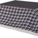 AZUMAYA KK-104BL Kotatsu Futon Comforter Rectangle Shape W90.0 x D75.0 Inches, Polyester Fabric Material, Home and Living, Navy Checked Design, This Order Comes only Futon Comforter