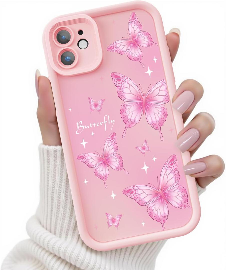 Case for iPhone 11, Silicone Shockproof Cover Women