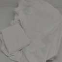 2-Pack 100% Organic Cotton Twin Fitted Sheets only, Soft & Crisp Percale, Lightweight, Snug-Fit, 2X Twin Deep Pocket Fitted Sheet - White (01 - Bright White)
