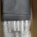 Toilet Seat Risers for Seniors, 6 Width & 7 Height Adjustable Raised Toilet Seat with Handles, Elevated Toilet Seat for Elderly, Handicap, Heavy Duty 400lbs Build, Fit Any Toilet, Grey