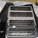 Cuisinart 4-Slice Compact Plastic Toaster, Black, CPT-142BKP1