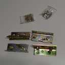 Bed Rail Brackets - Wooden Bed Frame Hardware - Heavy Duty Non-Mortise Bed Rail Fittings - Set of 4 (Screws Included)