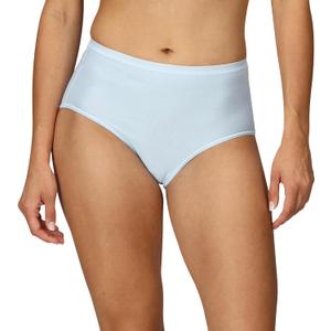 ExOfficio Women's Give-N-Go 2.0 Full Cut Brief - Breathable Durable Easy Care Travel Underwear (Large, Glacier Blue)
