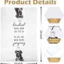 Cane Corso Hand Towels, Funny Cane Corso Gifts, Dog Mom Dad Waffle Weave Gifts Decorative Hand Towels for Bathroom Washroom, Pet Lover Gift, 16x24 Inch