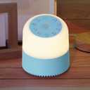 White Noise Machine with 32 Soothing Sounds, 9 Colors Night Lights, Auto-Off Timer, Adjustable Volume, Sleep Sound Machine for Babys, Kids, Adults