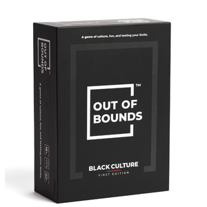 Out of Bounds: Black Culture - First Edition - Fun Black Taboo Card Game of Guessing, Where You Compete Against The Timer to Guess The Word, Simpli Gaming, Party Game for 4+ Players Ages 13+