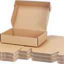 PHAREGE 9x6x2 inch Shipping Boxes Bulk 25 Pack Brown, Tab Lock Tuck Top Mailer Boxes for Packaging Small Business, Small Cardboard Gift Boxes for Wrapping Mailing Present