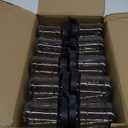 Unittype 20 Set Pegboard Organizer Accessories Peg Boards Jars with Lids Plastic Pegboards Bins Storage Containers Clear Peg Board Wall Organizer for Garage Sewing Office Home Supplies(Clear Black)