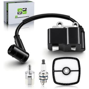 A411000500 Ignition Coil Module Air Fuel Filter Spark Plug Kit Fit for Echo Blower ES250 ES252 PB250 PB250LN PB252
