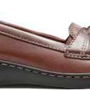 Clarks Women's Ashland Bubble Loafer, Brown Multi, 8 Wide