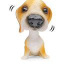 Bobble Head Dogs Bobbing Heads Car Dash Puppy Car Decoration (Hound)