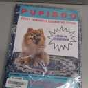 PUPIBOO Washable Pee Pads for Dogs and Cats - Super Absorbent Reusable Puppy Training Pads - 100% Waterproof, Leak-Proof & Non-Slip Whelping Pads for Pet Housebreaking (18 x 24 Inch (Pack of 2), Blue Medallion)