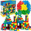 Strictly Briks Toy Building Set - Toddler Toy for Creative Play - Educational Building Blocks for Fine Motor Skills - Interlocking Design Compatible with Lego - 204 Pieces, Basic Colors