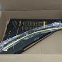 DOG TAIL Neoprene Dual-Steel Frame Wiper Blades 26"+20" with Multiple Adapters, Automotive Replacement Vehicle Front Windshield Wiper Blades Set for My Car Truck Vehicle AdaptBeam