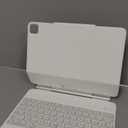ESR for iPad Air 13 Inch Case Keyboard M4/M3/M2(2026/2025/2024) & iPad Pro 12.9 inch (6th/5th/5th/3rd) Magic Keyboard, Easy-Set Floating Cantilever Stand, Trackpad, Rebound Series, White
