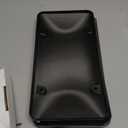 2 Pack License Plate Holder, License Plate Protector, ABS Car Front/Rear License Plate Frame with Screws Caps, Fit Any Standard US Plates