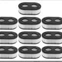 10 Pack 593260 Lawn Mower Air Filter Replacement for 334404 798452, Air Cleaner Filter for 500EX 550EX 575EX 625 Series Engine Lawn Mower 5432 5432k